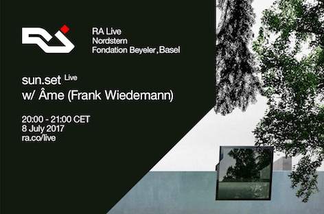 Âme's Frank Wiedemann to present unreleased material during RA Live event at art museum in Basel image