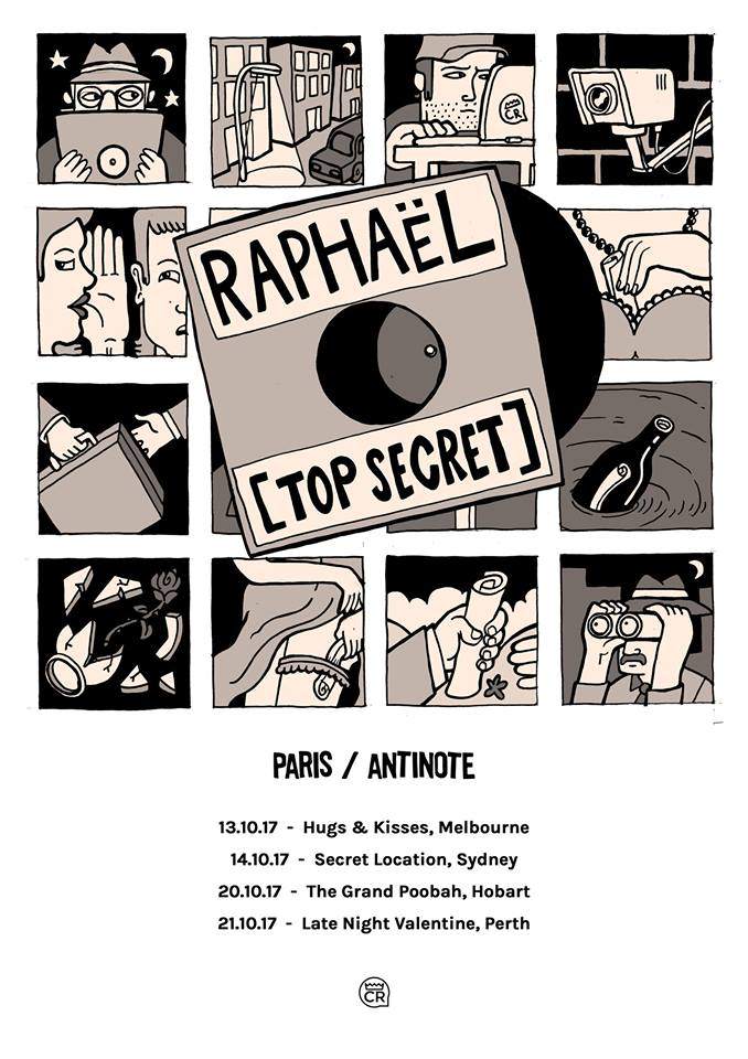 Raphaël Top-Secret tours Australia for the first time image