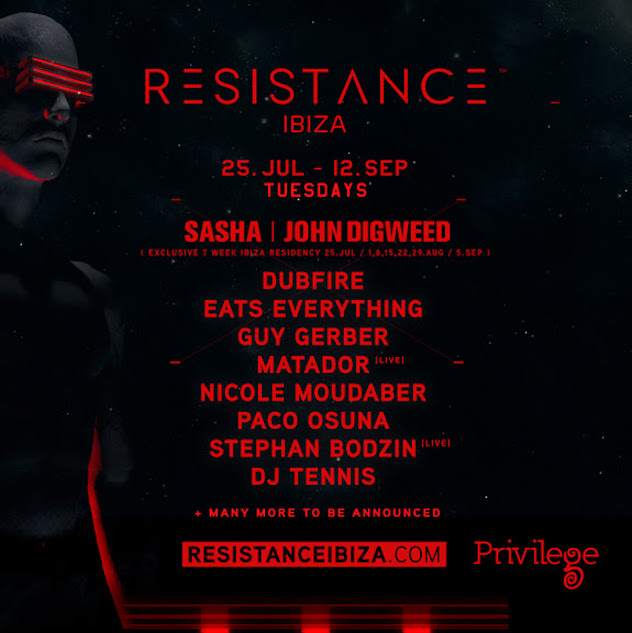 Guy Gerber, Eats Everything to play Sasha & Digweed's Ibiza residency in 2017 image