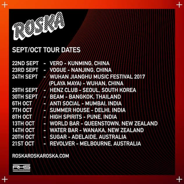 Roska visits New Zealand and Australia image