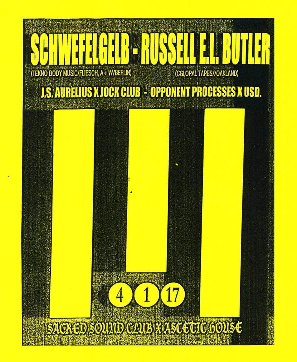 Sacred Sound Club and Ascetic House bring Russell E.L. Butler to Vancouver image