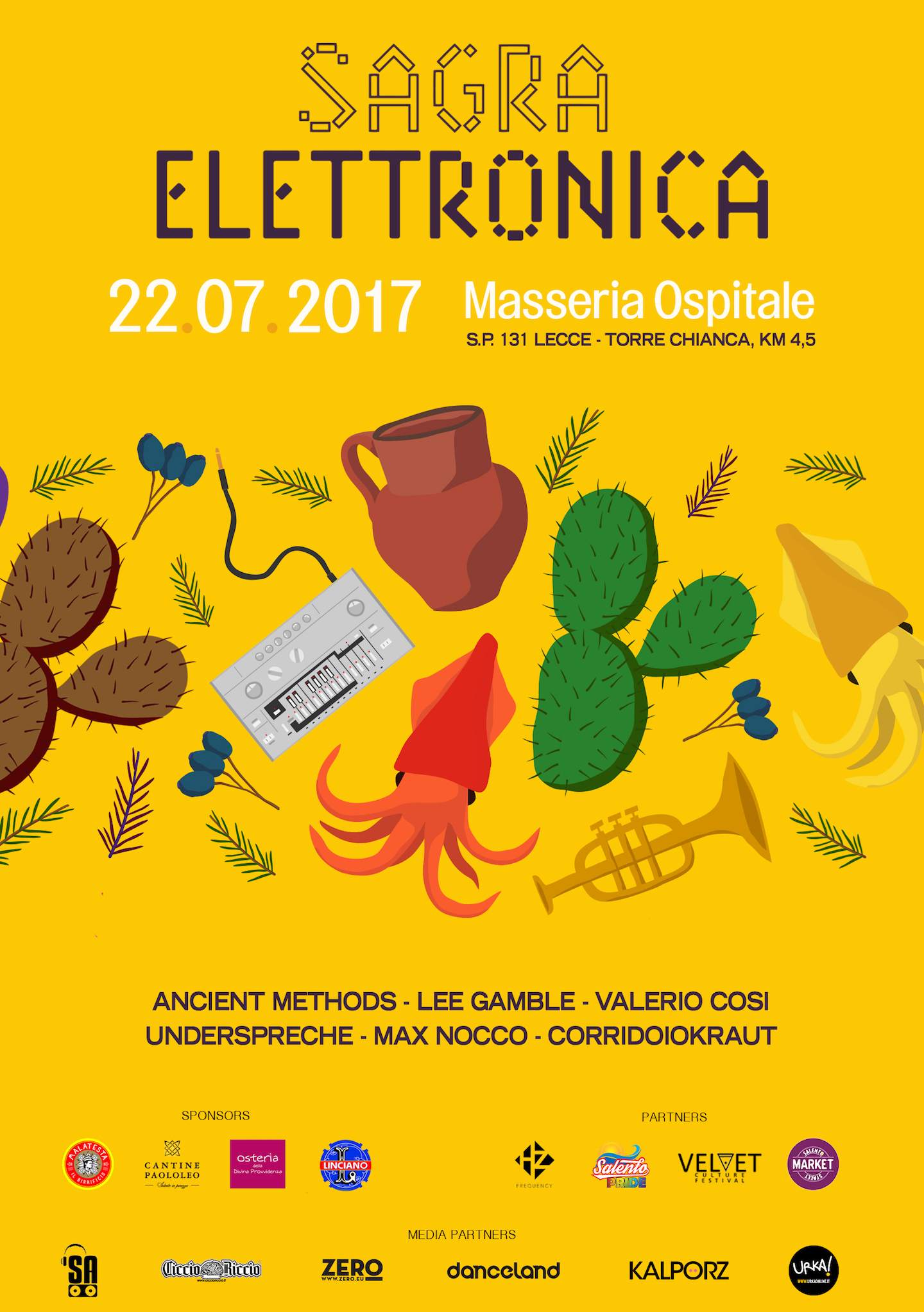 Lee Gamble, Ancient Methods booked for new Lecce festival, Sagra Elettronica image