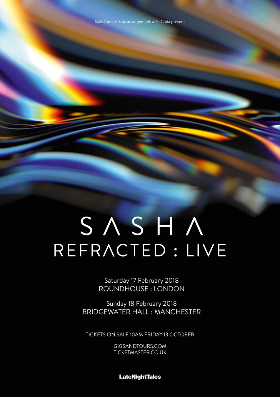 Sasha to play live at The Roundhouse image