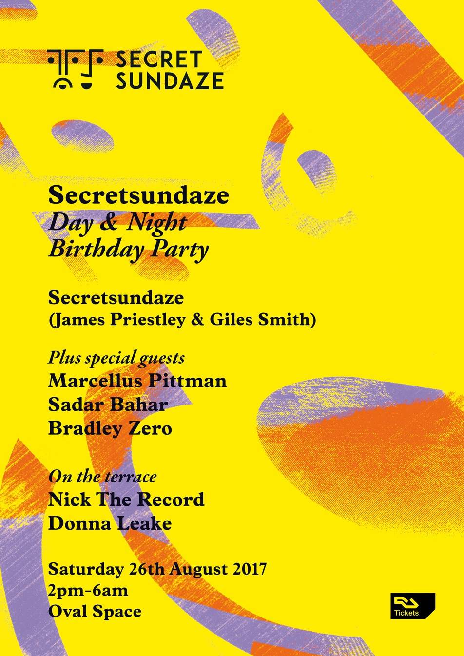 Secretsundaze announce birthday party in London with Sadar Bahar image