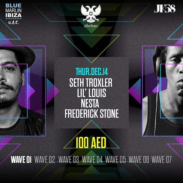 Seth Troxler and Lil' Louis booked for Blue Marlin Ibiza UAE image