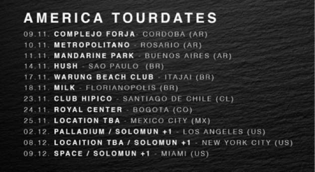 Solomun brings +1 party to the states on fall tour of the Americas image