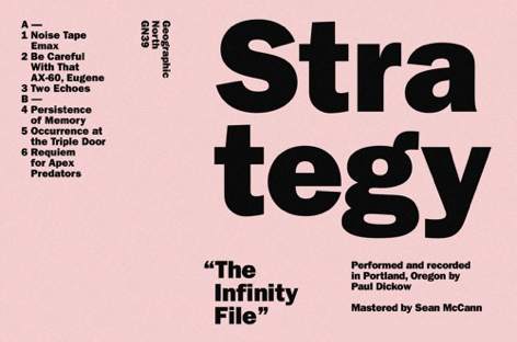 Strategy slips out new album, The Infinity File, through Geographic North image