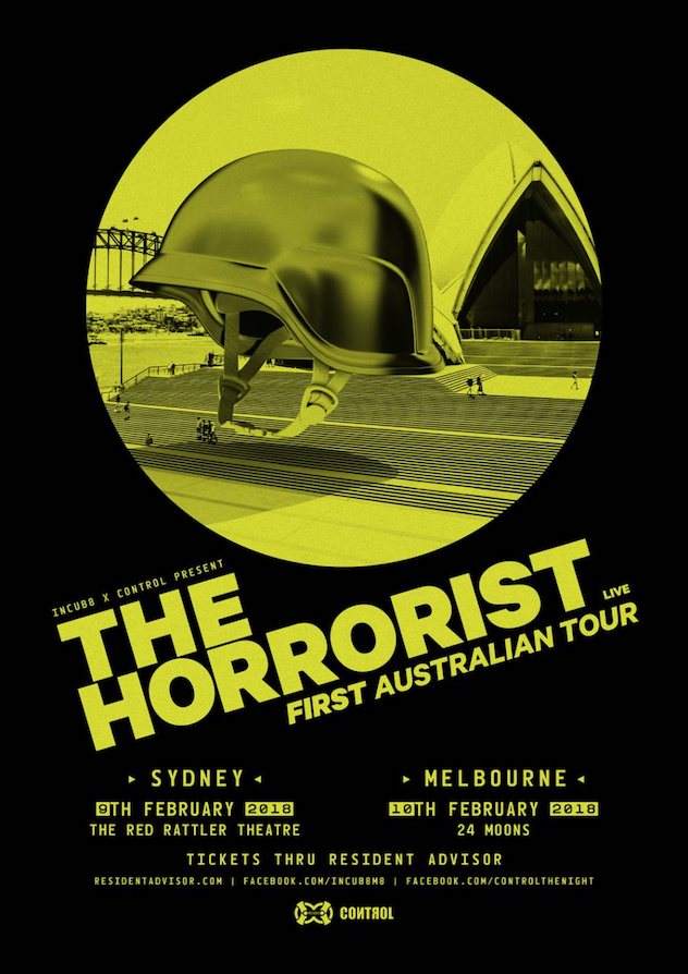 The Horrorist makes his Australian debut in February image