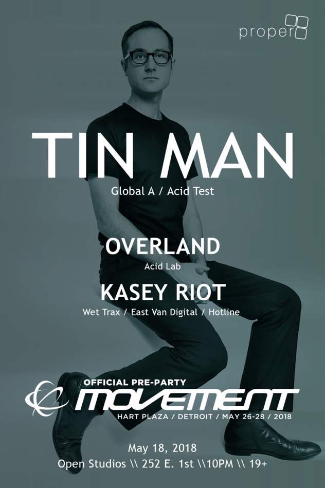 Tin Man headlines Movement pre-party in Vancouver image