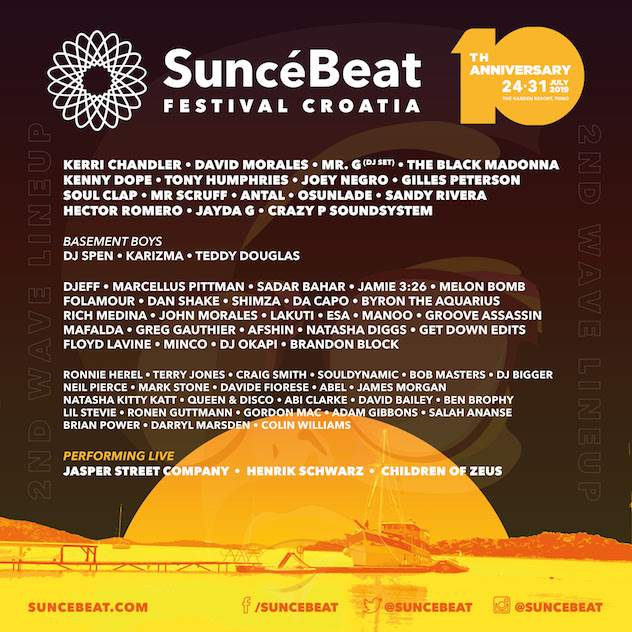 SuncéBeat Festival announces more artists for 2019 edition image