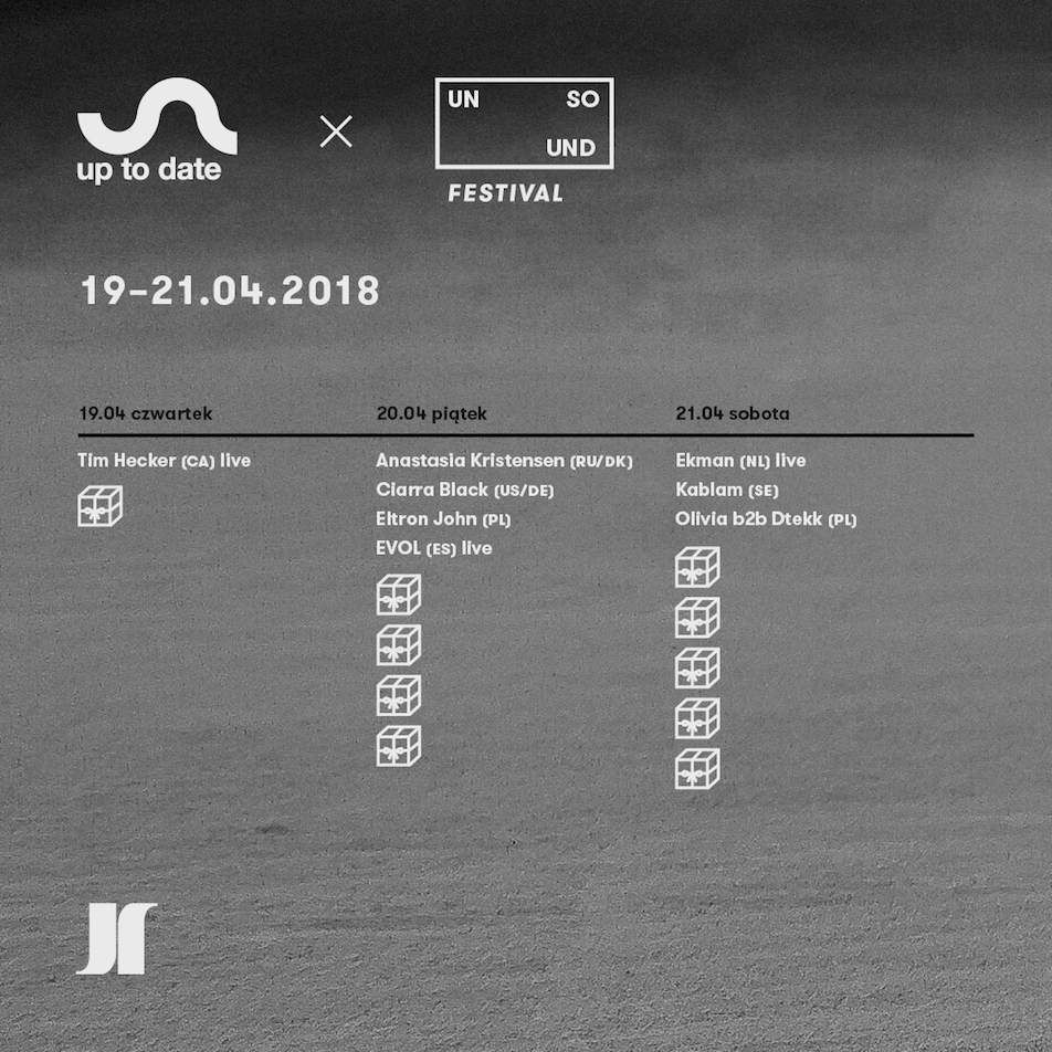 Unsound and Up To Date Festival reveal lineup for collaborative three-day event image