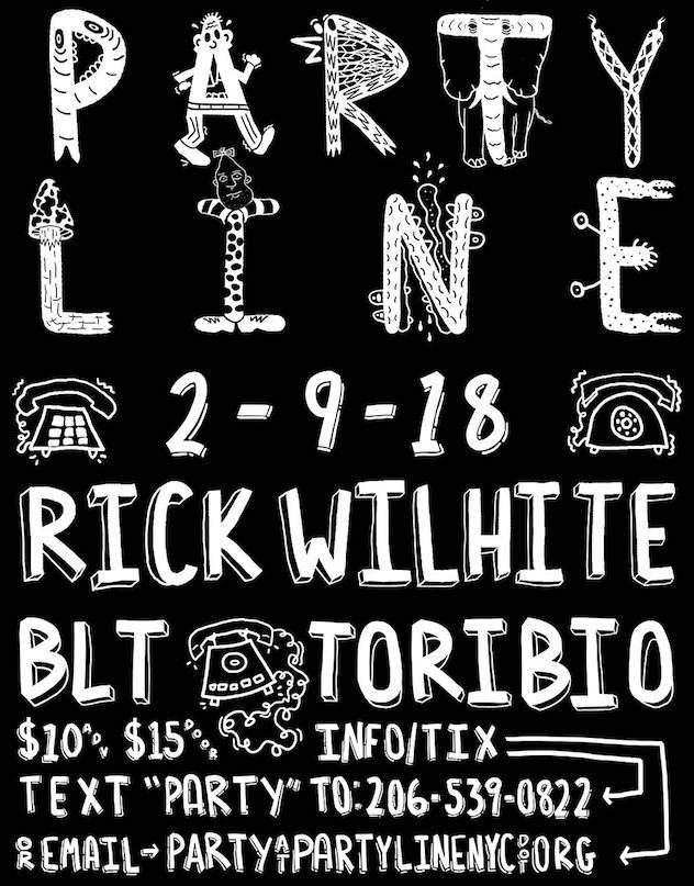 New York's Party Line invites Rick Wilhite image
