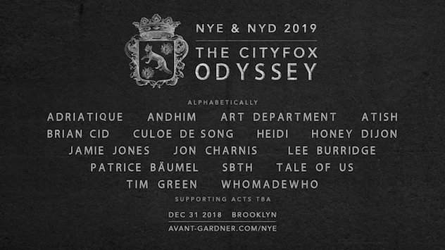 Cityfox announces lineup for 27-hour NYE party in New York image