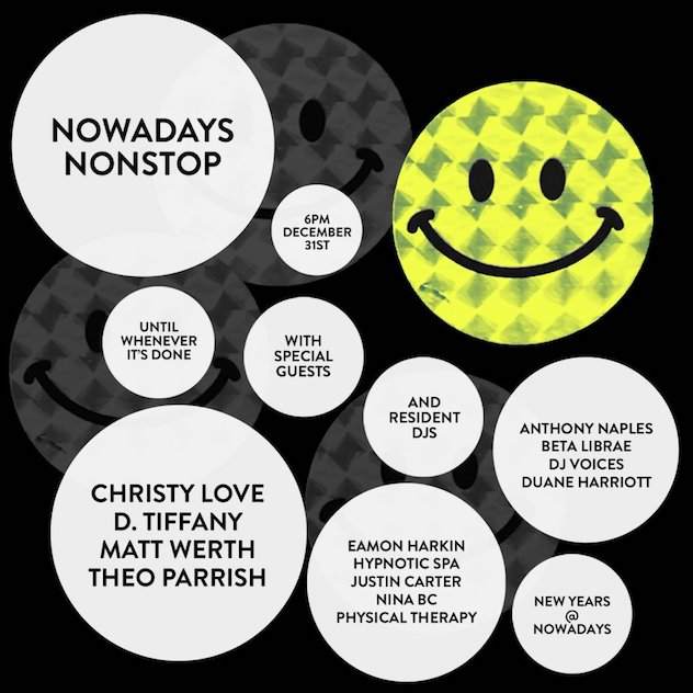 Theo Parrish to play an 8 AM extended set at Nowadays' New Years party in New York image