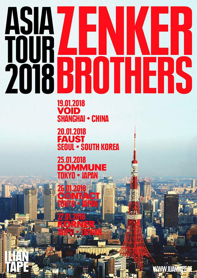 Zenker Brothers line up their first Asian tour image