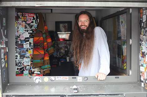 Charlie Bones, host of NTS Radio's Do!! You!!! show, starts a label image