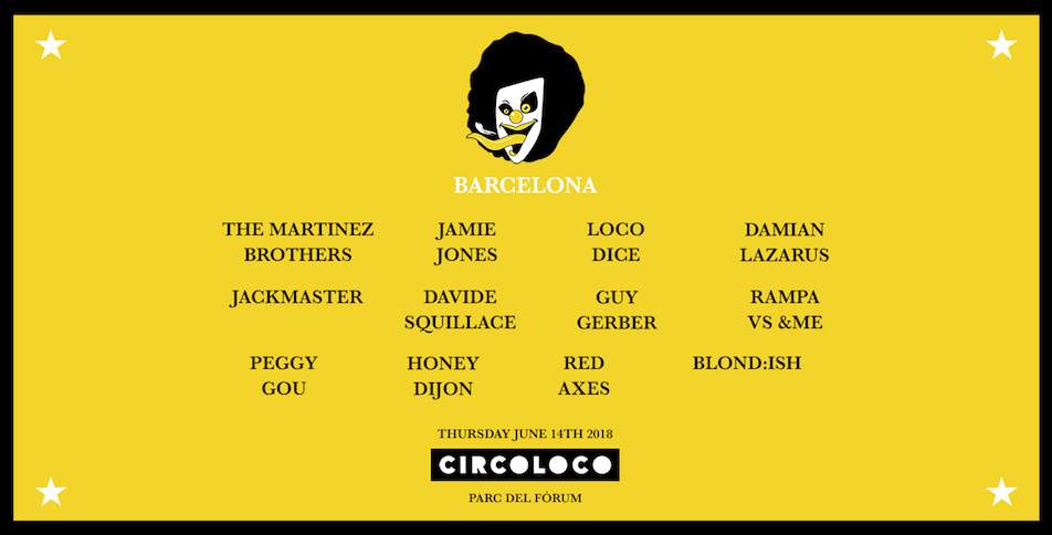 Circoloco adds Loco Dice, Jackmaster for party at Barcelona's Parc Del Fòrum image