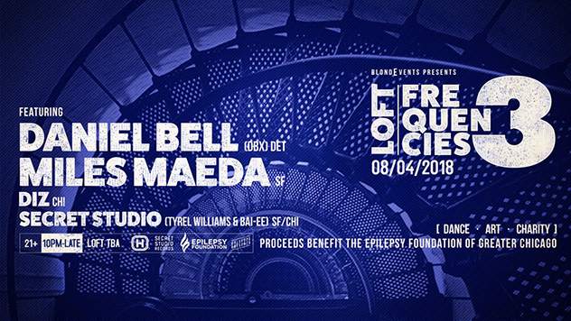 Daniel Bell headlines Loft Frequencies party and epilepsy research fundraiser in Chicago image