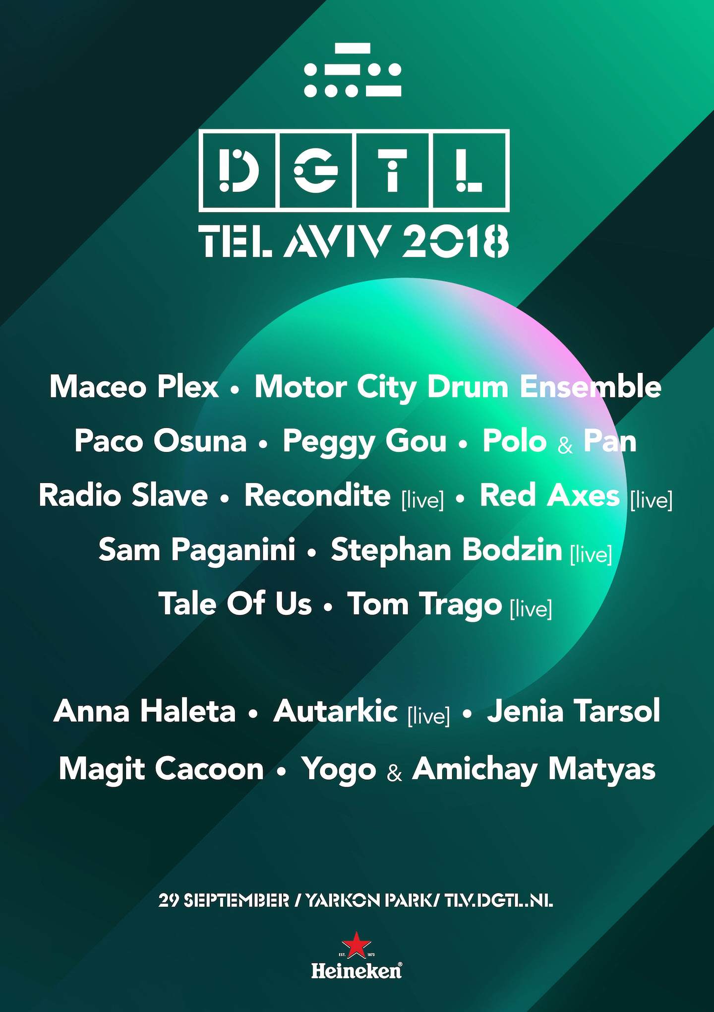 DGTL Tel Aviv finalises 2018 lineup image