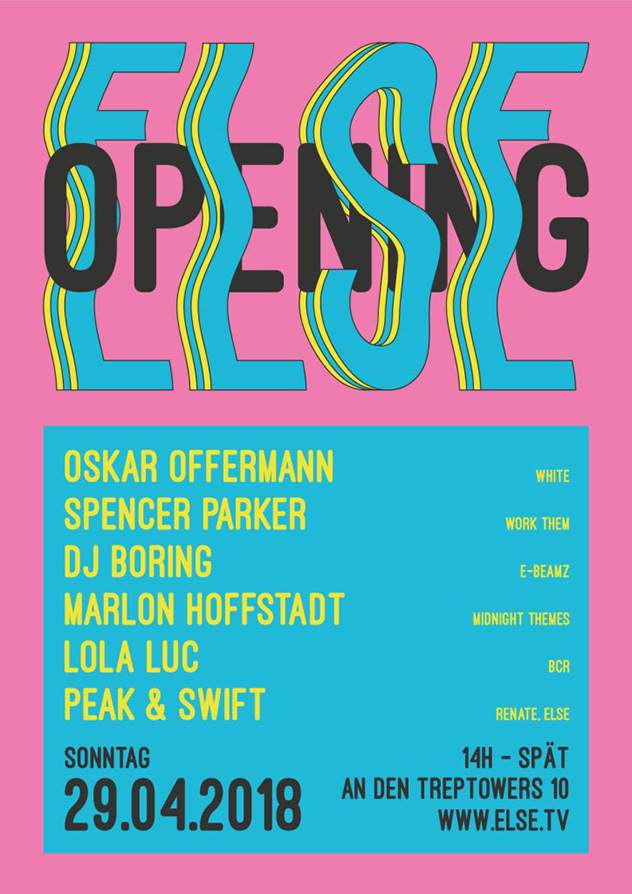 Else open-air returns to Berlin with Oskar Offermann, Spencer Parker, Ivan Smagghe image