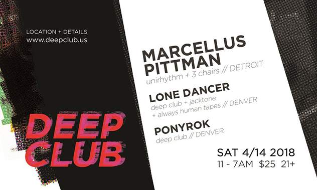 Denver's Deep Club turns five with Marcellus Pittman image