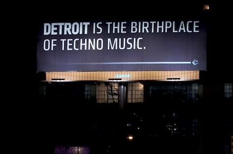 'Detroit is the birthplace of techno': New billboard honors city's history image