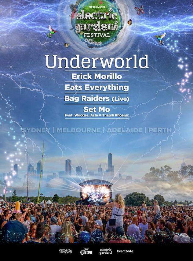 Underworld, Eats Everything billed for Australia's Electric Gardens 2019 image