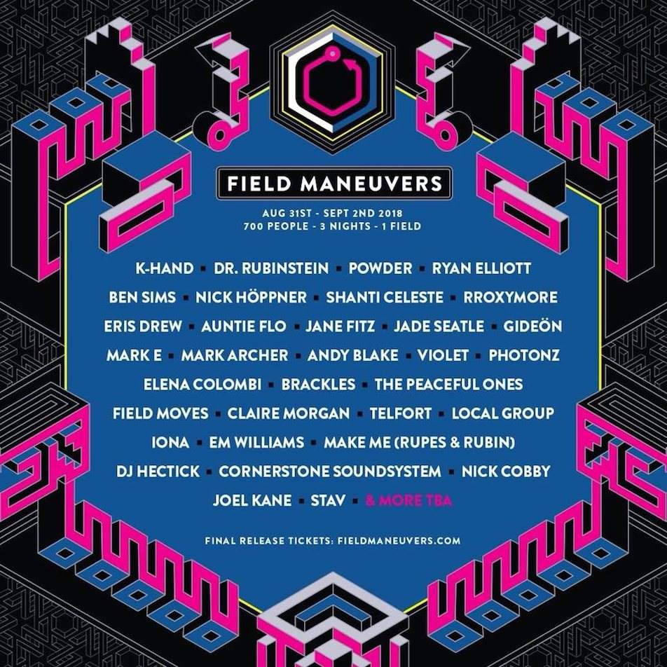 Field Maneuvers reveals first names for 2018 · News RA