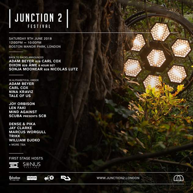 Dixon, Âme to play six-hour back-to-back set at Junction 2's 2018 edition image