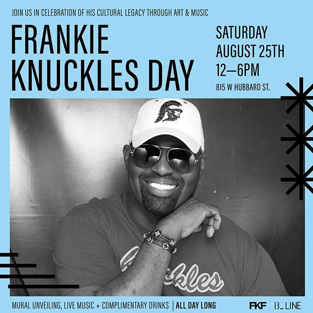 Chicago's remade tribute mural for Frankie Knuckles is unveiled today image