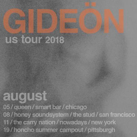 NYC Downlow resident Gideön tours the US this month image