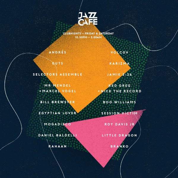 Jazz Cafe details upcoming Friday and Saturday club nights image