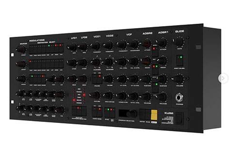 Black Corporation unveil new analogue synthesiser, KIJIMI image