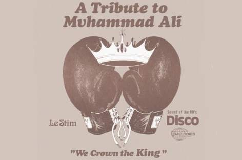 Melodies International presses up Detroit disco rarity, Le Stim's 'A Tribute To Muhammad Ali' image