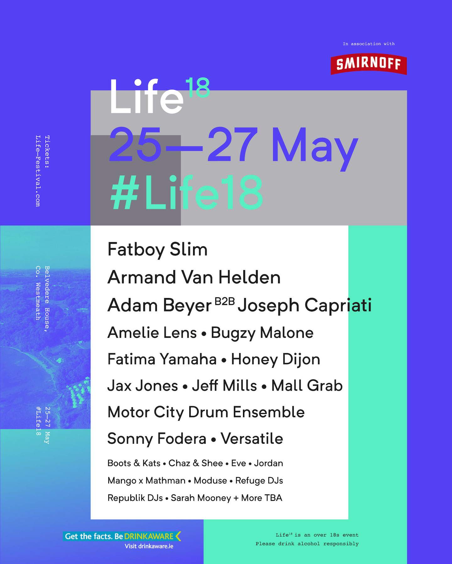 Life Festival adds Jeff Mills, Honey Dijon, MCDE for 2018 image