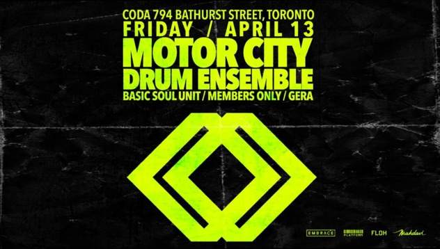 Motor City Drum Ensemble makes his debut in Toronto at Coda image