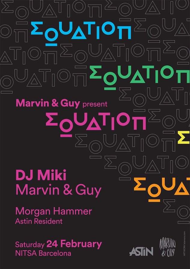 Marvin & Guy launch monthly series, Equation, at Nitsa image