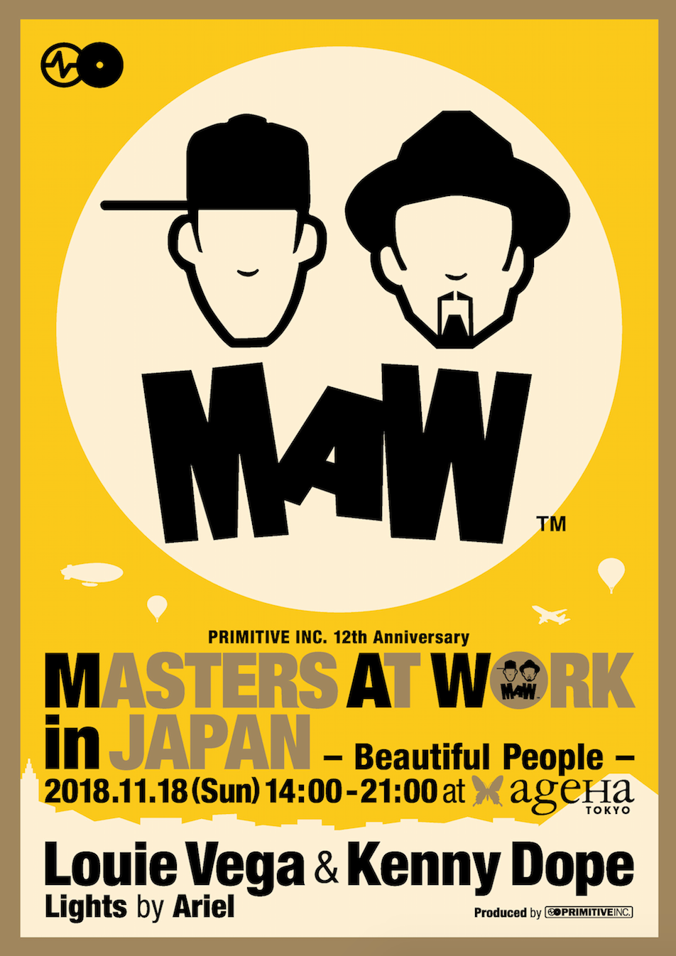 Masters At Workの東京公演にGonno、The People In Fogらが出演決定 image