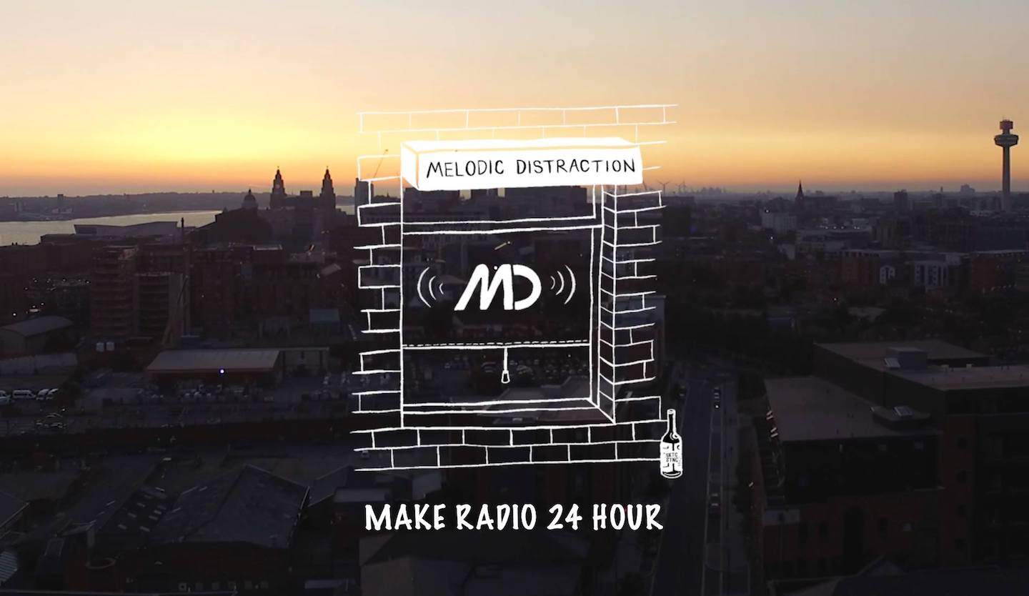 Melodic Distraction crowdfunding to become 24-hour radio station image