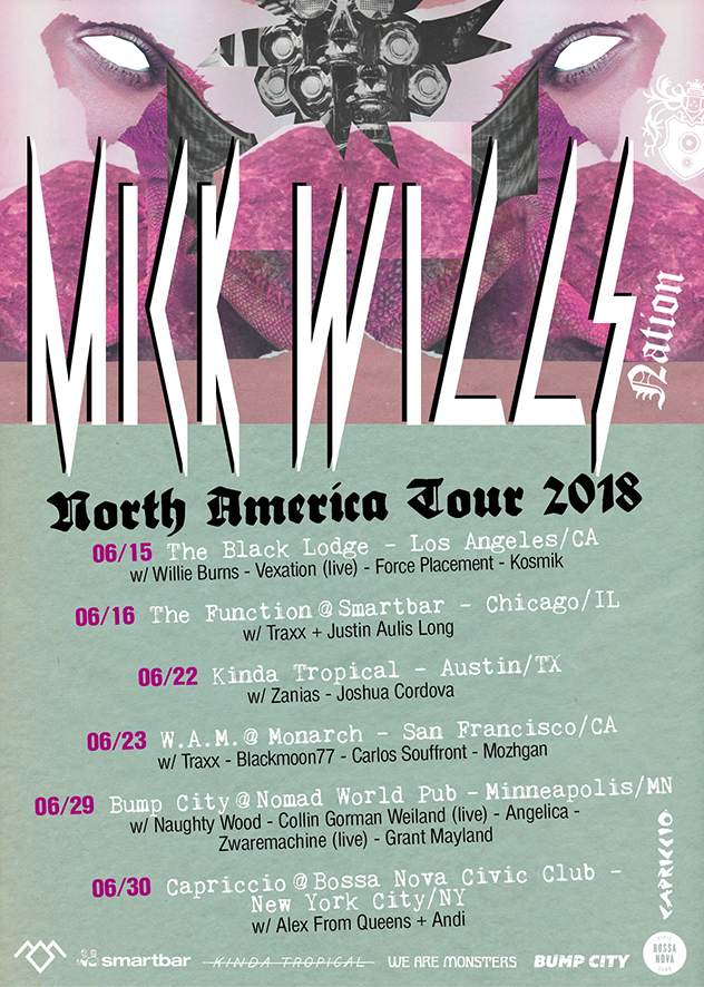 Mick Wills lines up a six-stop US tour image