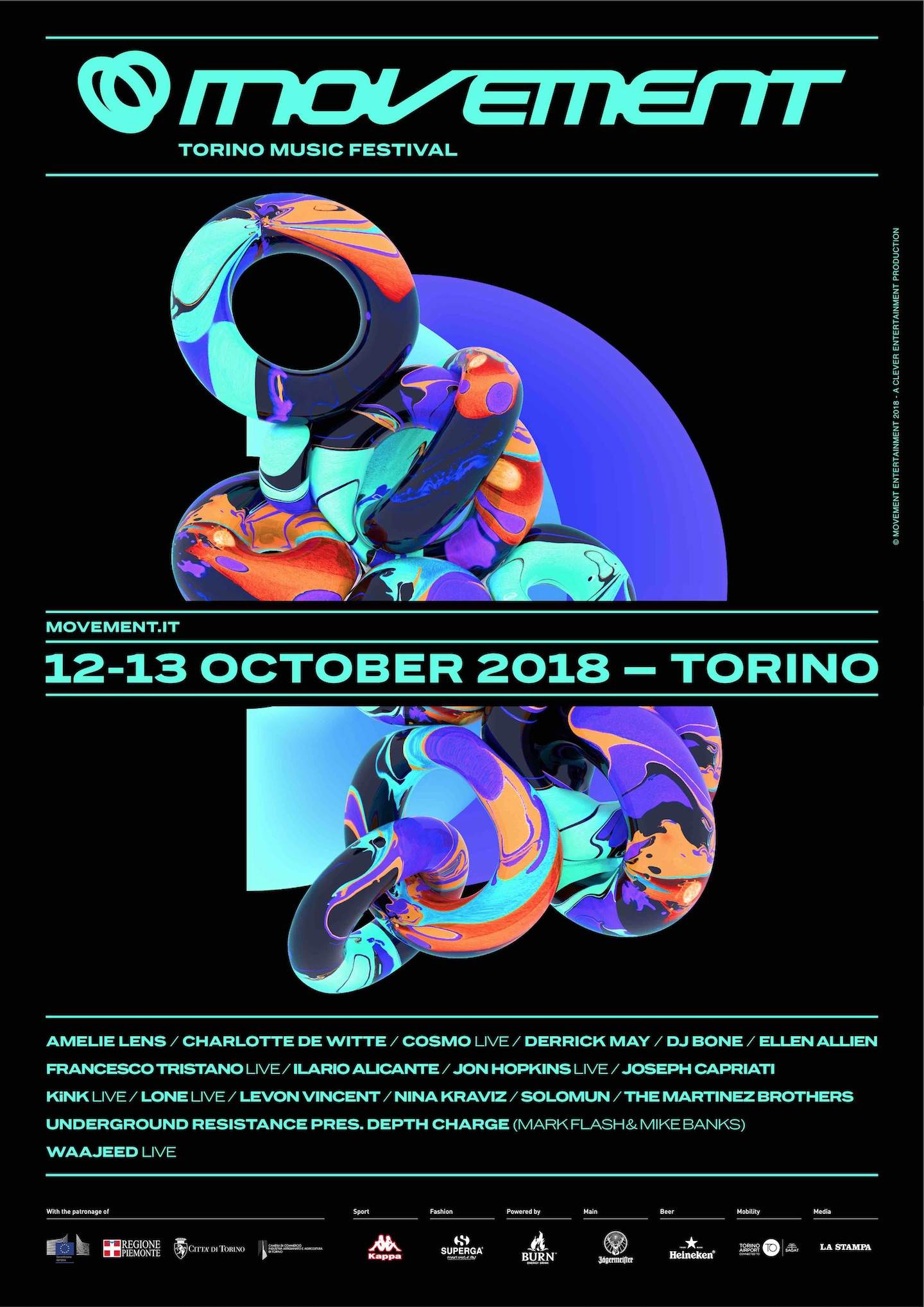 Movement Torino completes 2018 lineup with Ellen Allien, Lone image