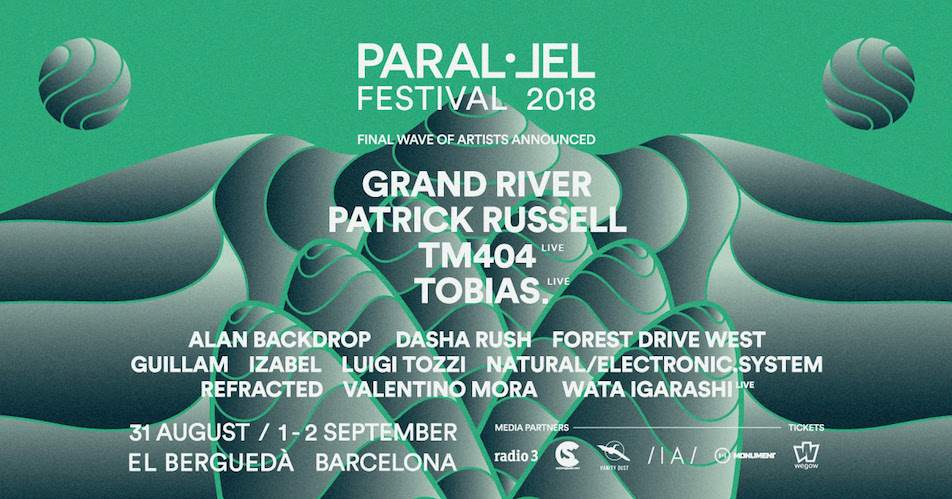 Paral·lel Festival completes 2018 bill with Patrick Russell, Tobias. image