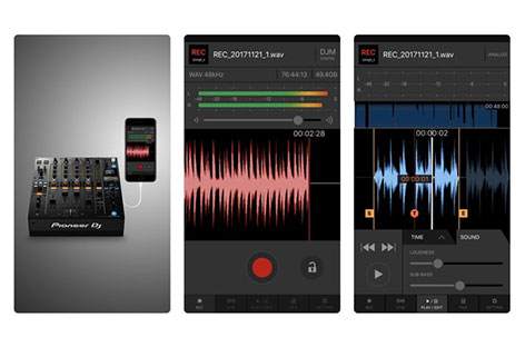 Pioneer DJがDJ向け録音アプリケーションDJM-RECをリリース image