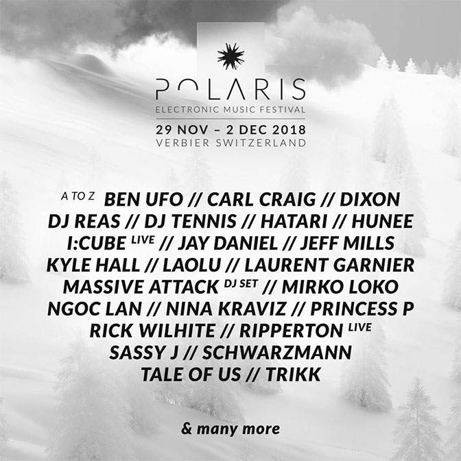Polaris Festival 2018 lands Massive Attack, Sassy J, Jeff Mills image