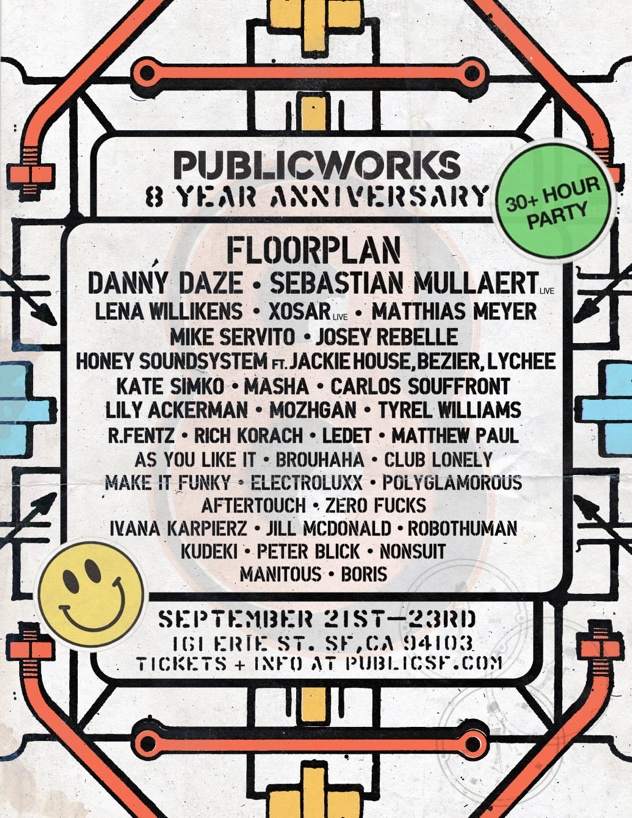 San Francisco club Public Works to throw 30-hour party for its eighth anniversary image