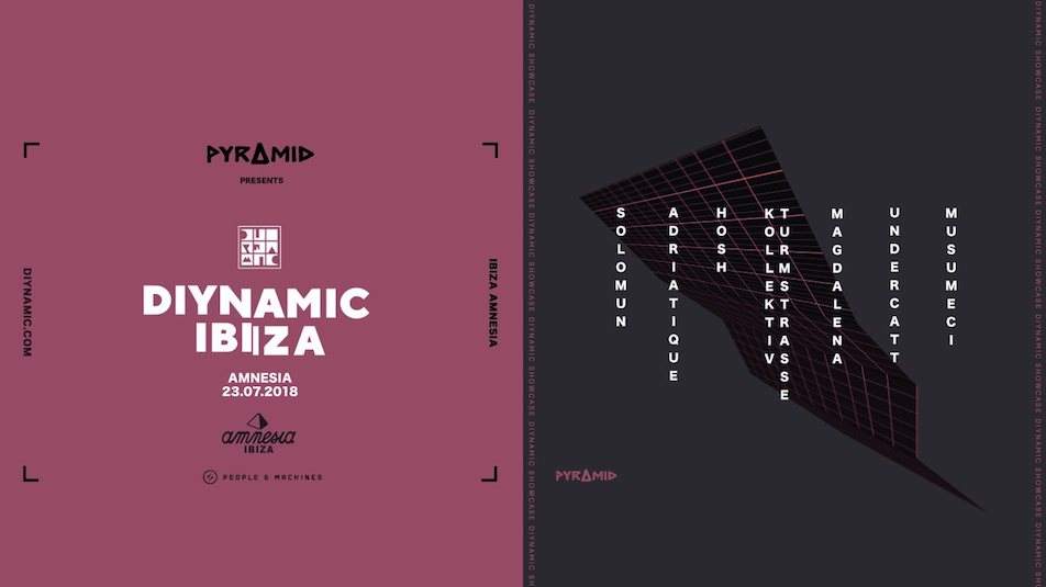 New Amnesia Ibiza party, Pyramid, welcomes Diynamic showcase in July image