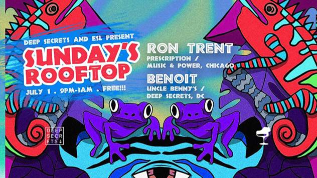 Ron Trent billed for a free rooftop party in Washington DC image