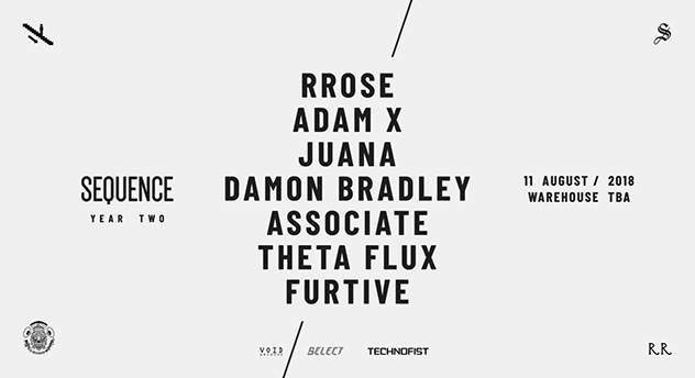 Rrose and Adam X play Washington DC crew Sequence's two-year anniversary party image