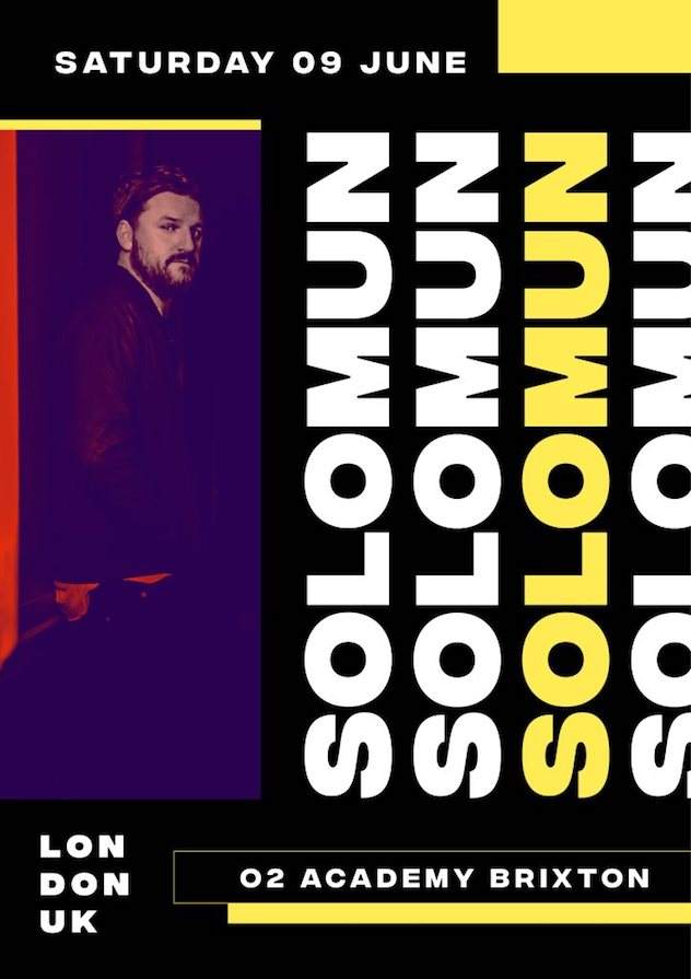 Solomun returns to London's Brixton Academy in June image