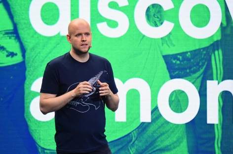 Spotify announces first day of public trading image